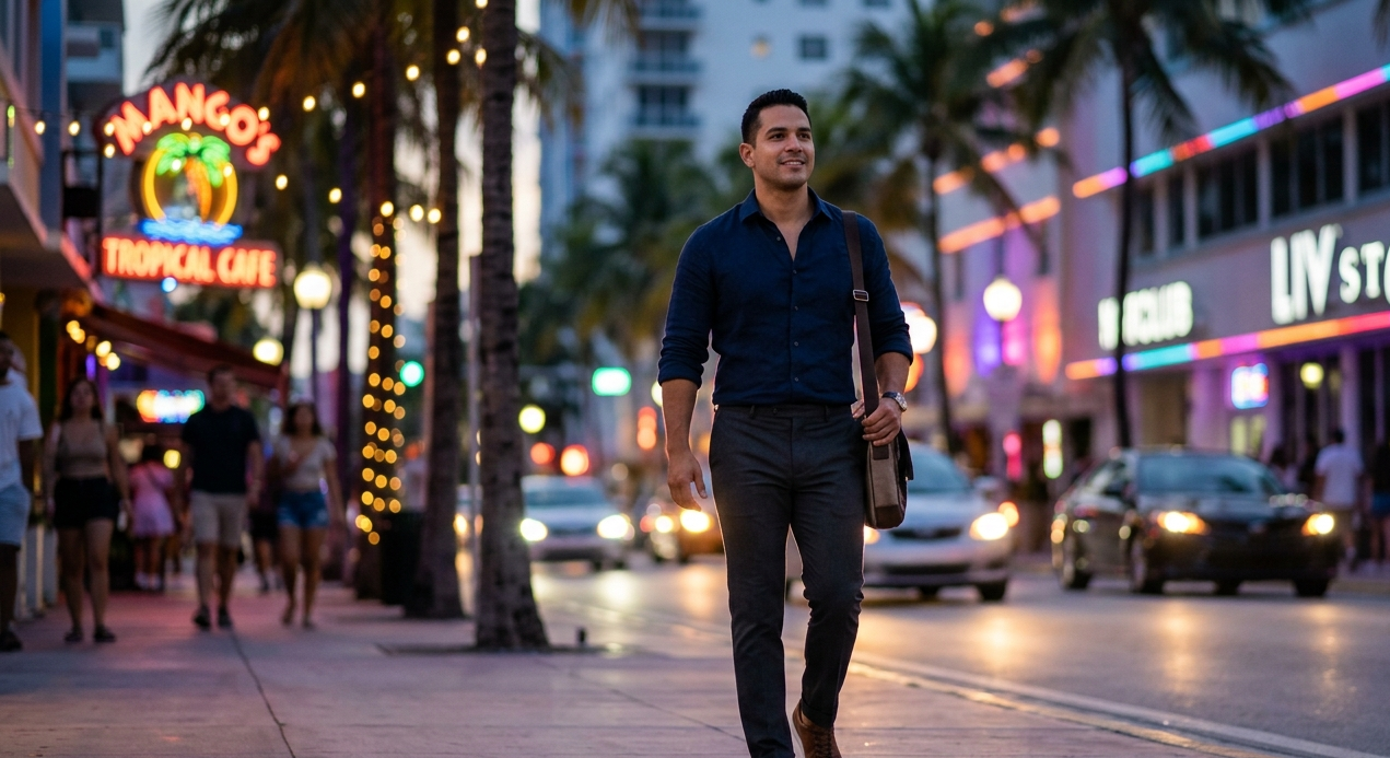 Man feeling empowered and protected with doxy-PEP STI prevention