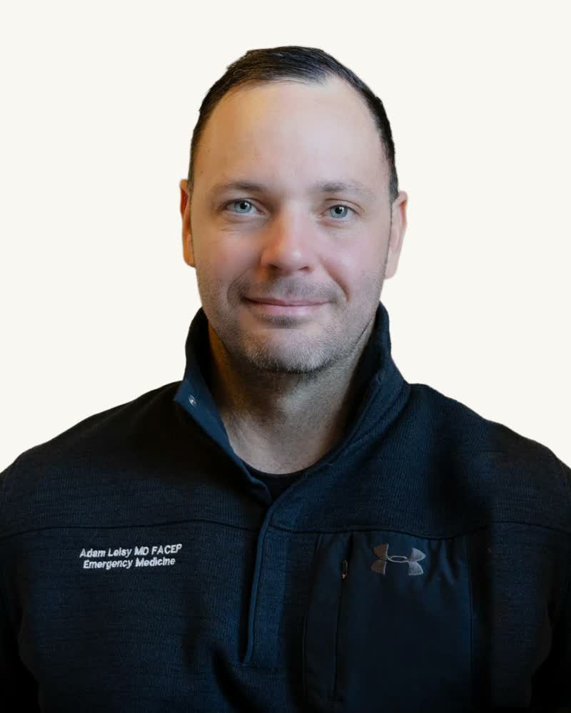 Dr. Adam E. Leisy MD FACEP — Medical Director at Goza Health